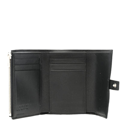Loewe Grained Calfskin Small Vertical Wallet Black 5 of 8