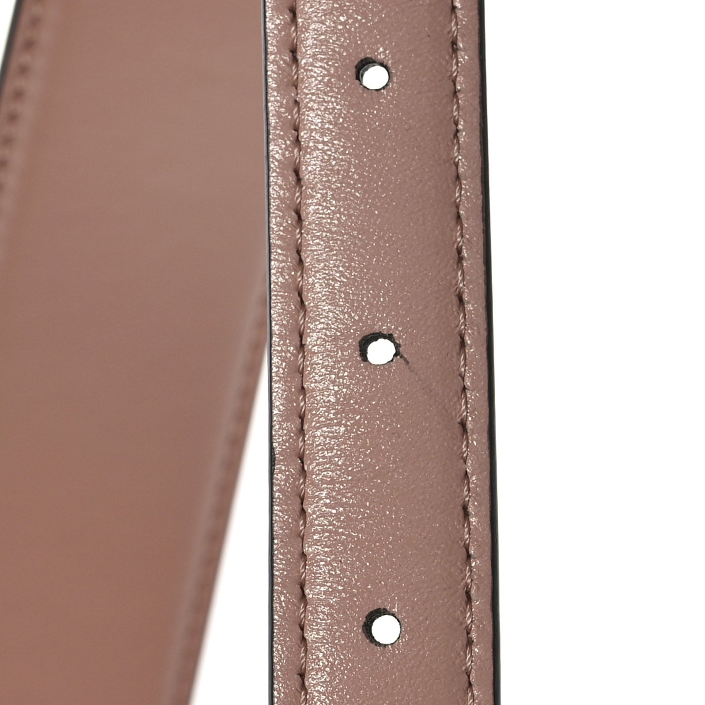 Vitello Glacier Small FF Tote Rose Bourbon
