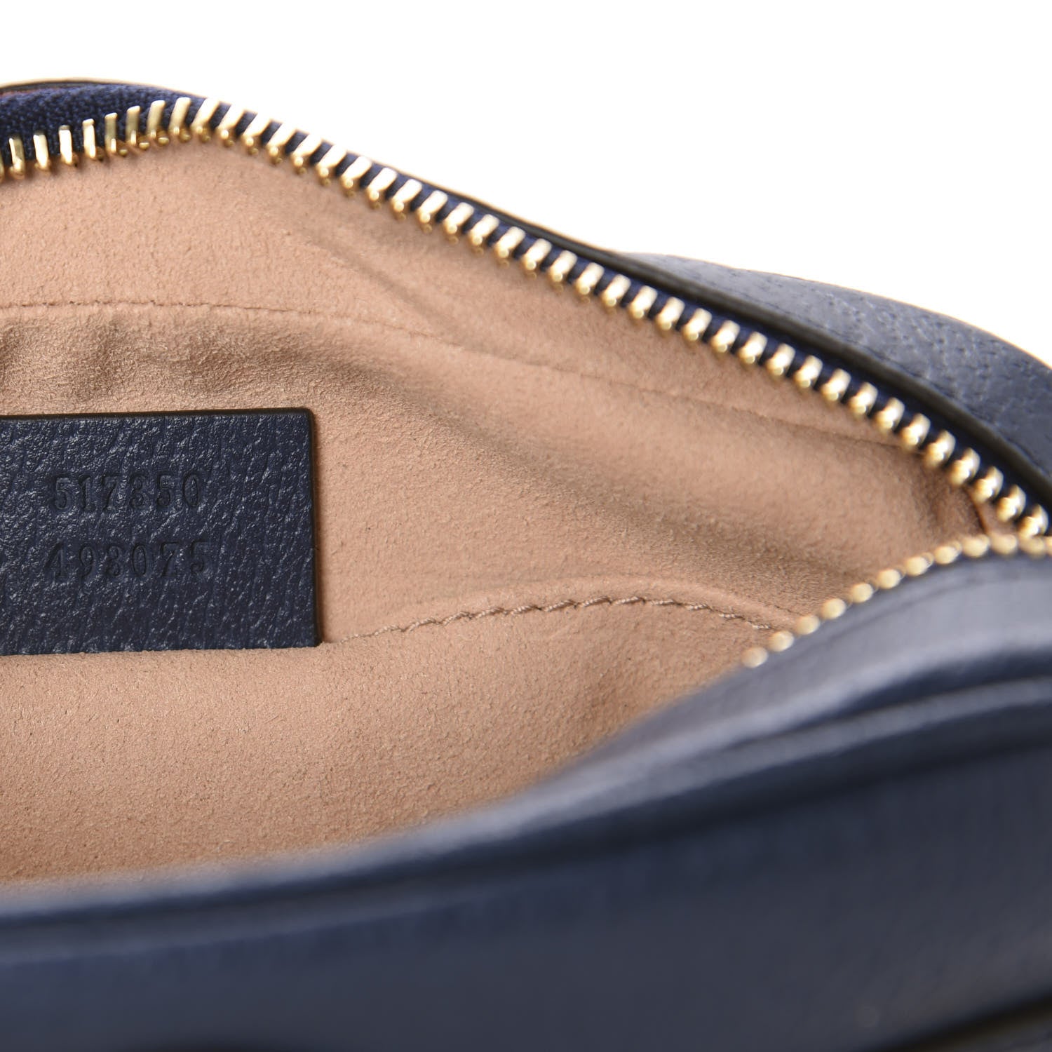 Gucci Textured Calfskin Web Mini Ophidia Shoulder Bag Blue Agata 9 of 11