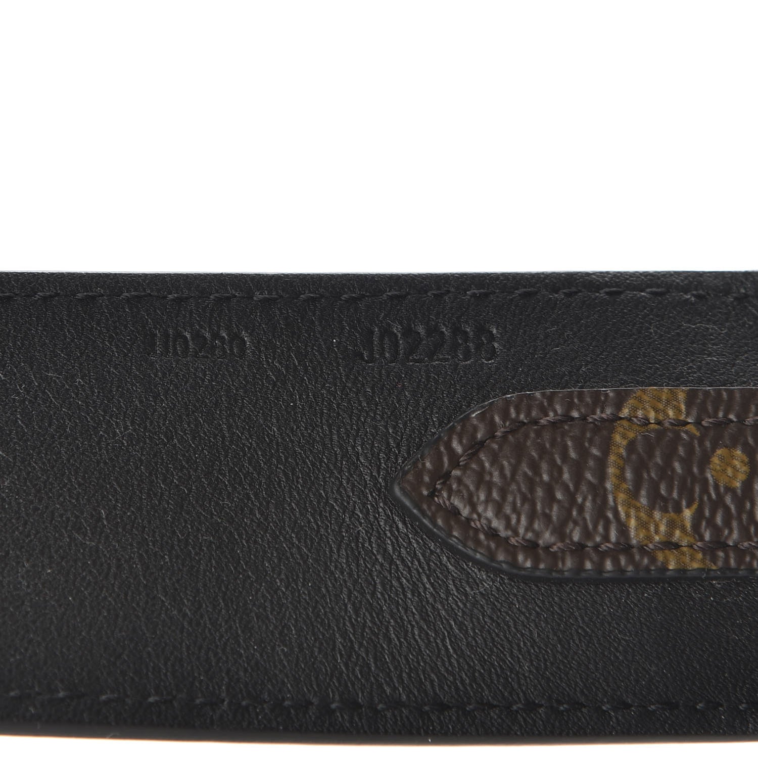 Louis Vuitton Monogram Bandouliere Shoulder Strap Black 4 of 6