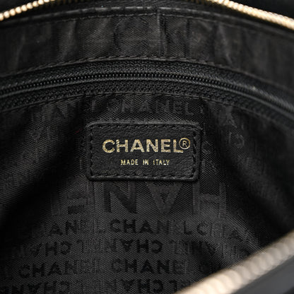 Chanel Lambskin Quilted Chocolate Bar Shoulder Bag Black 6 of 16