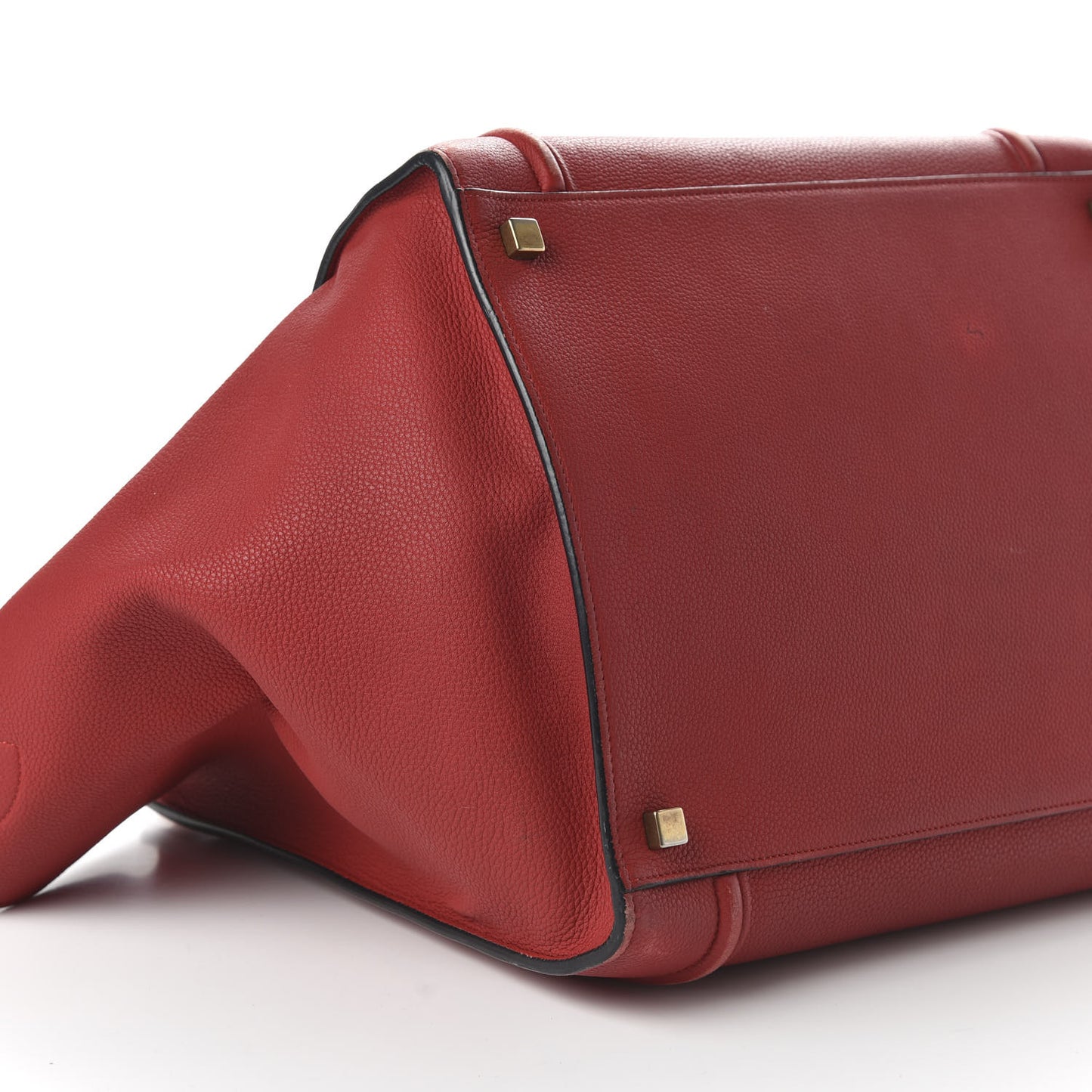 Baby Grained Calfskin Medium Phantom Luggage Carmin