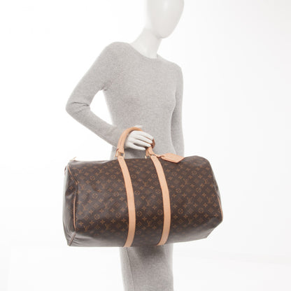 Louis Vuitton Monogram Keepall 55 2 of 9