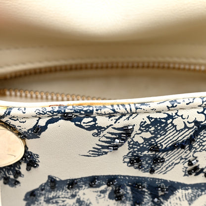 Christian Dior Calfskin Toile de Jouy Mini Lady Dior Blue 10 of 10