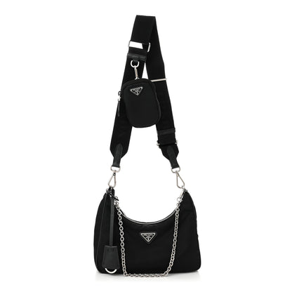 Prada Nylon Re-Edition 2005 Shoulder Bag Black 1 of 11