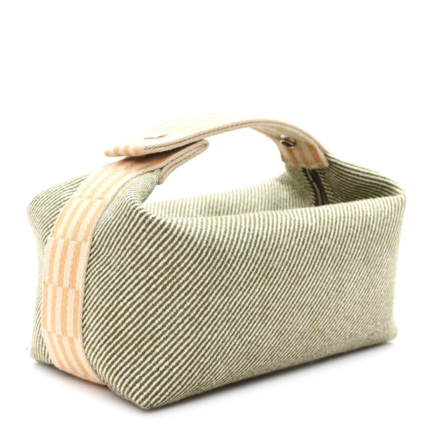 Hermes Wool Small Bride-A-Brac H Natte Pouch Vert Foret 3 of 6
