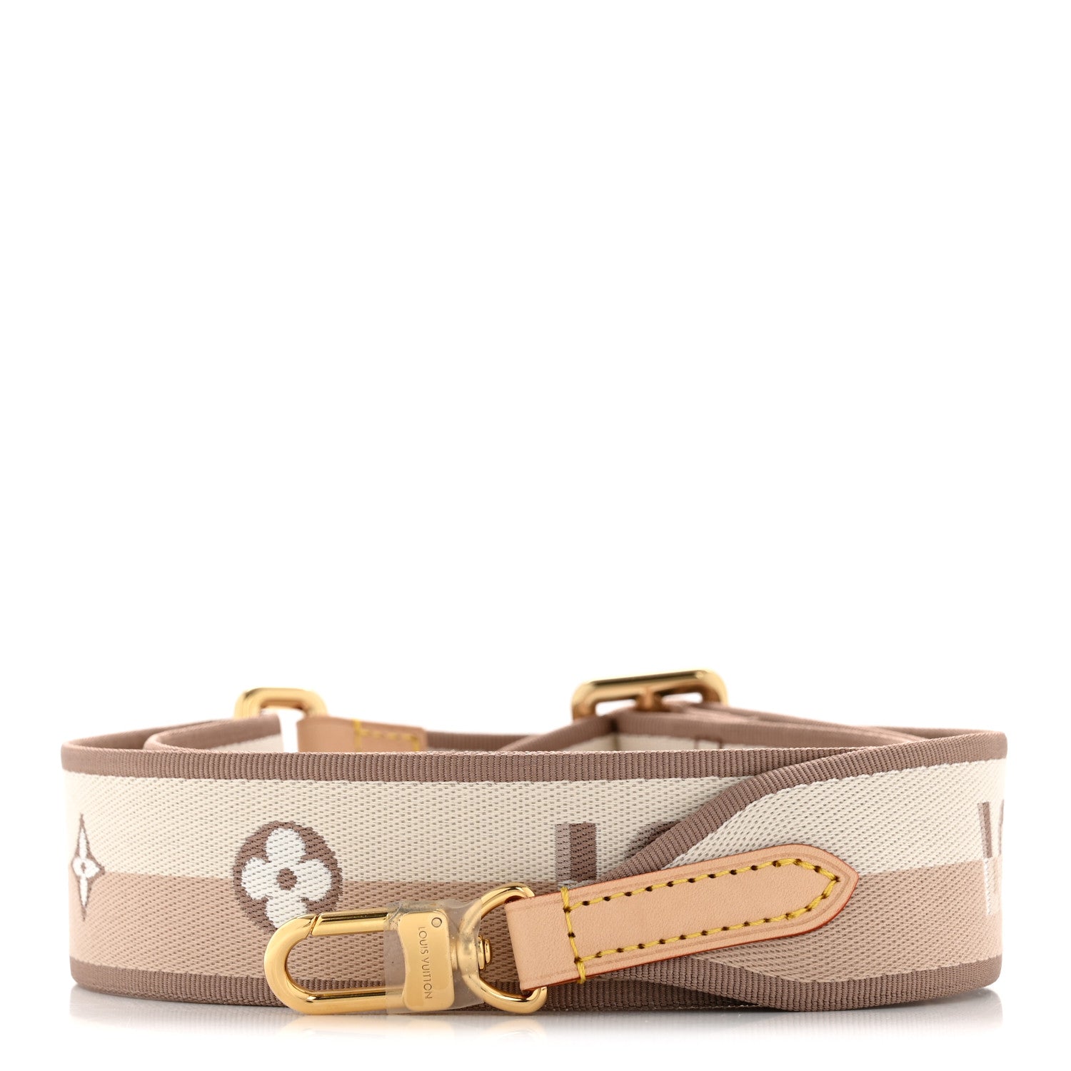 Louis Vuitton Jacquard Speedy Bandouliere 20 Shoulder Strap Beige 1 of 5