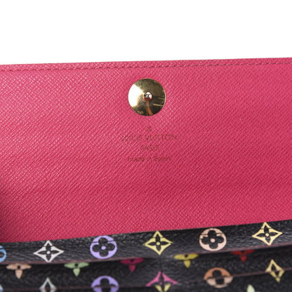 Louis Vuitton Monogram Multicolor Sarah Wallet Black Grenade 5 of 7