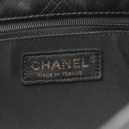 Chanel Lambskin Quilted Pearl Studded Flap Black 6 of 10