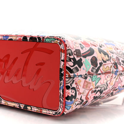 Christian Louboutin Patent Calfskin Small Dita Cabata Tote Red 11 of 11
