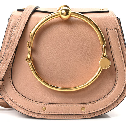 Chloe Calfskin Suede Small Nile Bracelet Bag Biscotti Beige 7 of 9