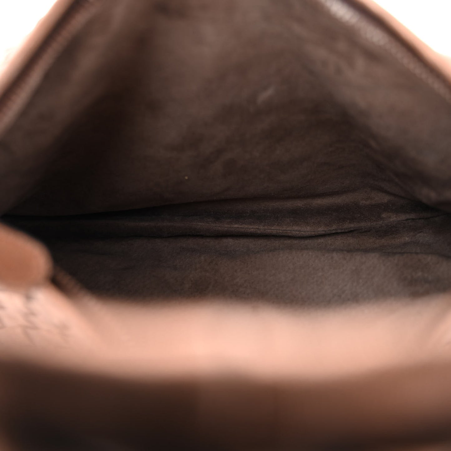 Metallic Nappa Intrecciato Medium Veneta Hobo Copper