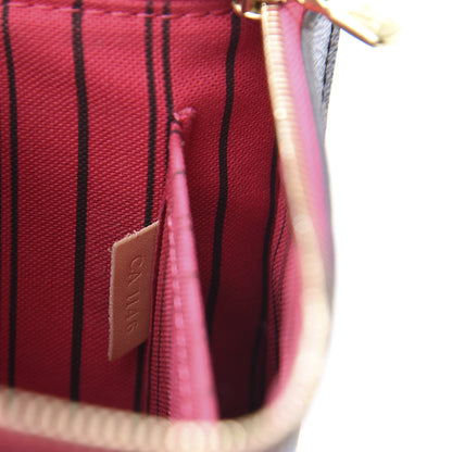 Louis Vuitton Monogram Neverfull MM GM Pochette Pivoine 7 of 7