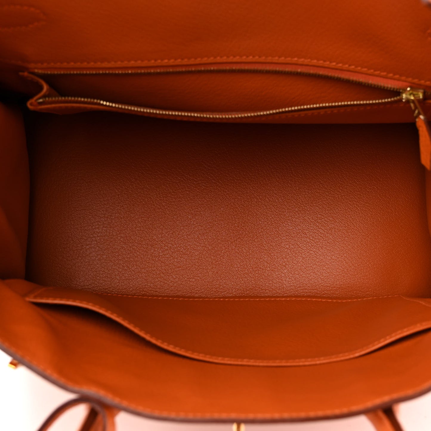 Taurillon Clemence Birkin 30 Orange