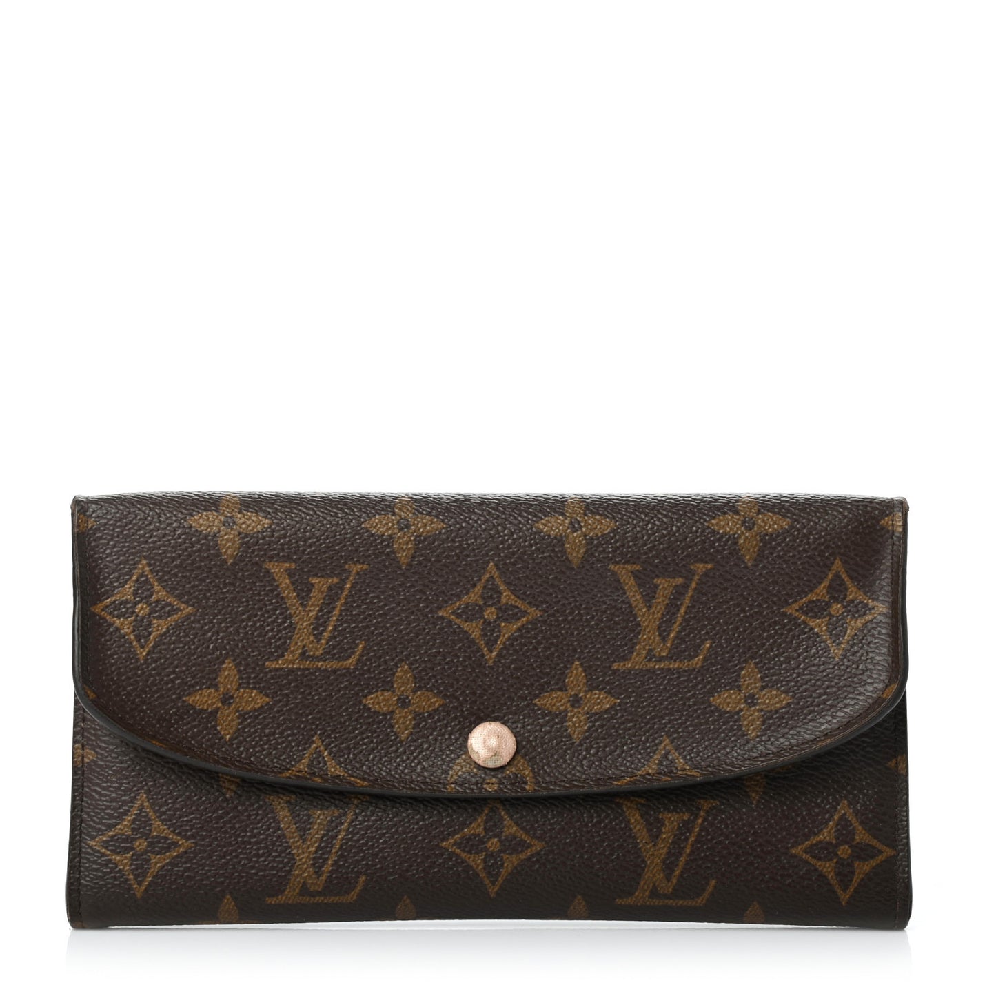 Monogram Emilie Wallet Rose Nacre