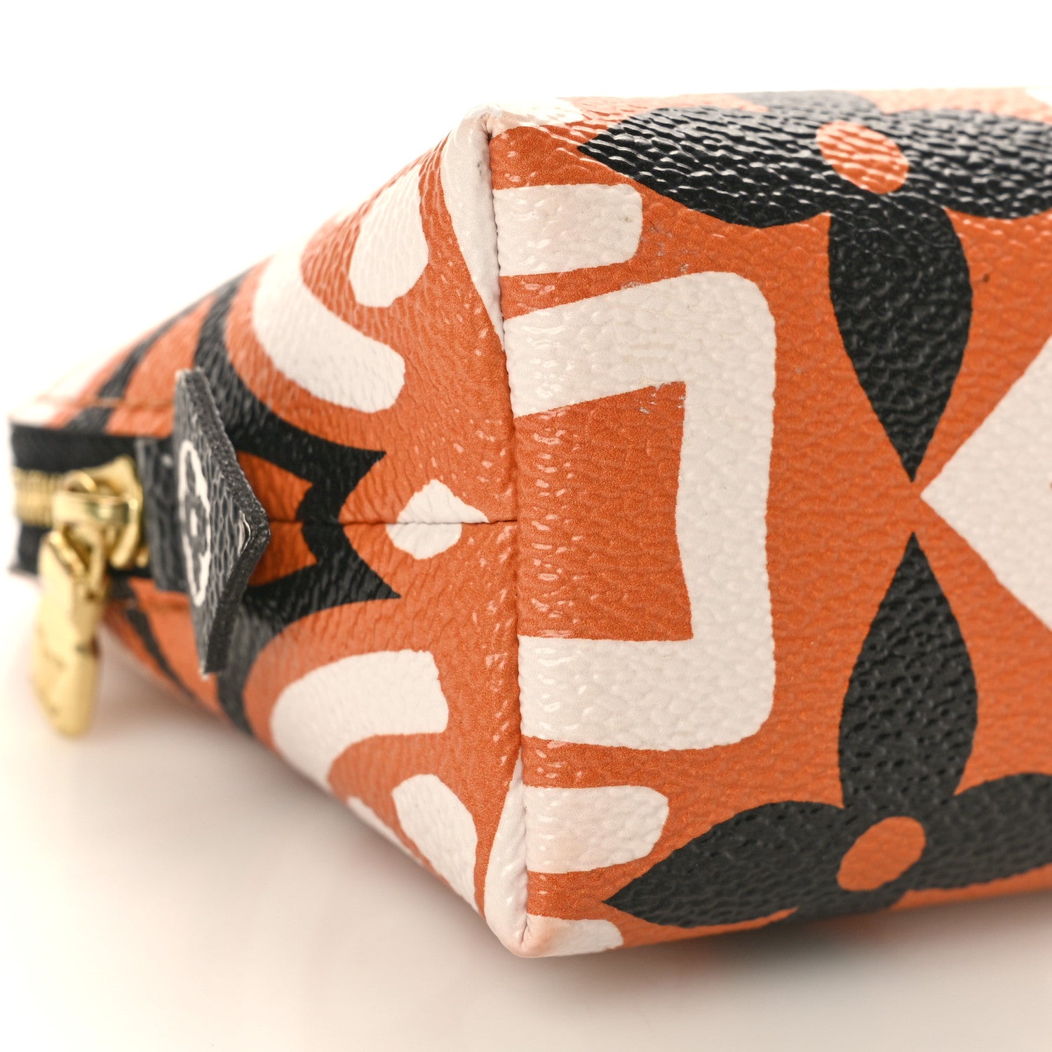 Louis Vuitton Monogram Giant Crafty Cosmetic Pouch Creme Caramel 8 of 11