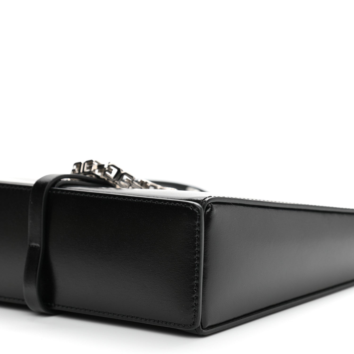 Givenchy Box Calfskin Mini Cut Out Shoulder Bag Black 10 of 10