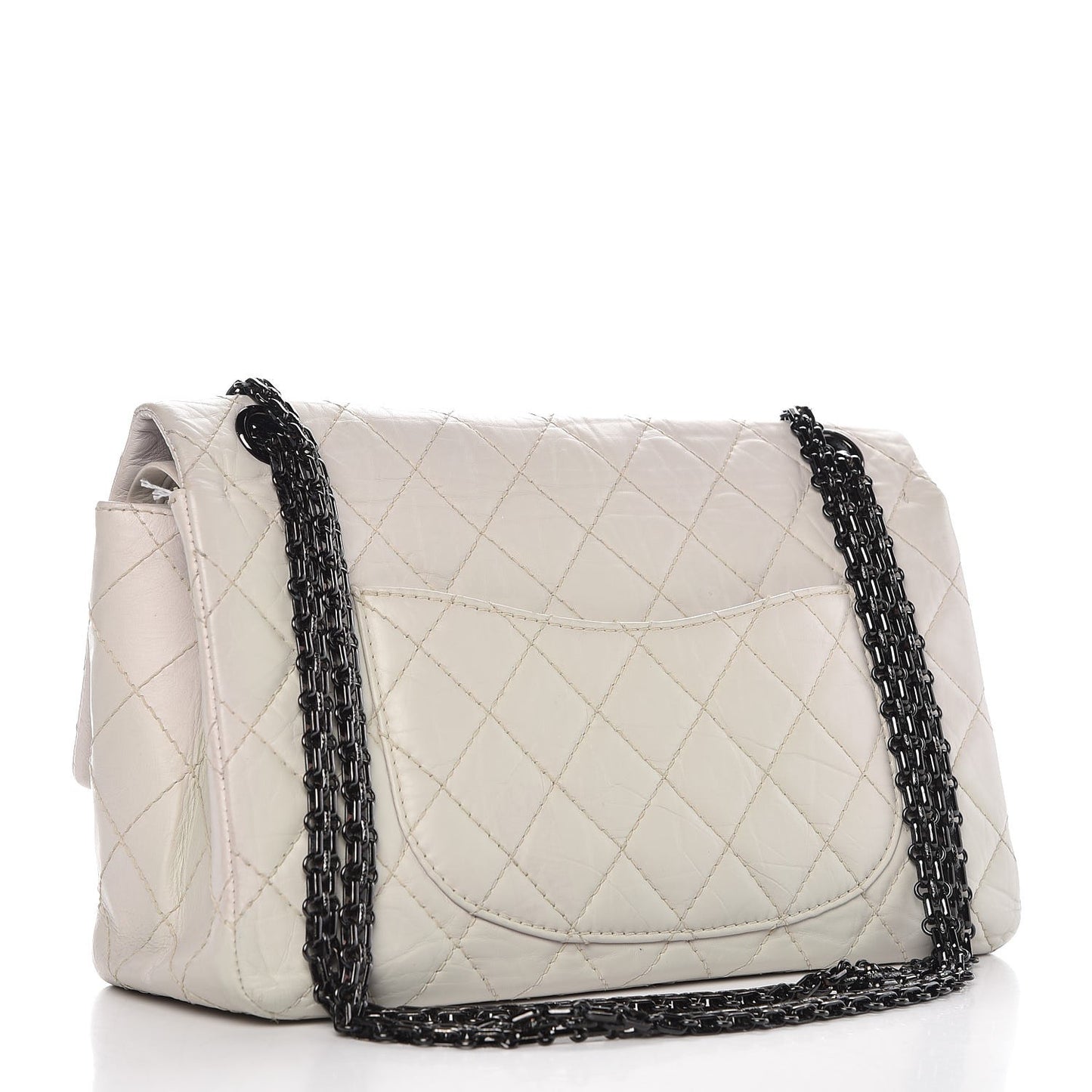 Aged Calfskin 2.55 Reissue 226 Flap White