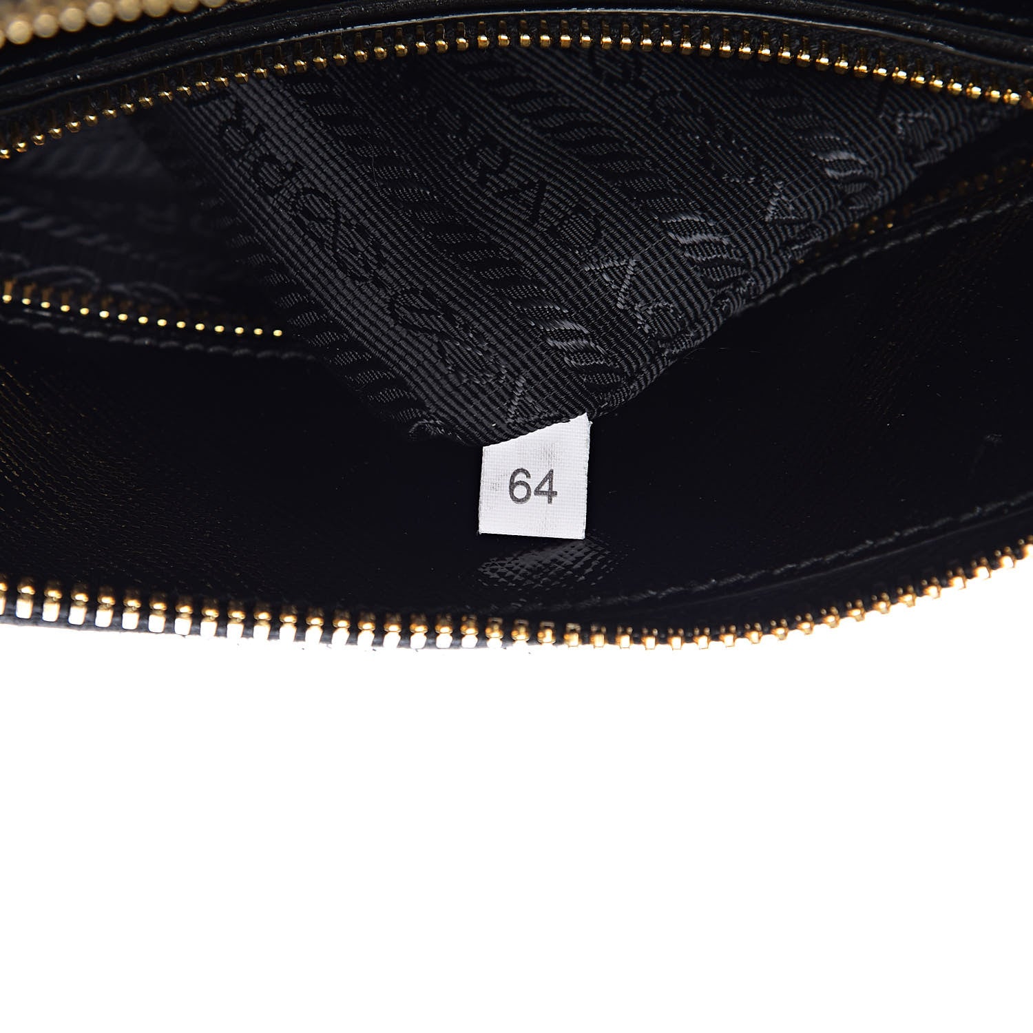 Prada Saffiano Vernice Small Promenade Tote Black 7 of 12