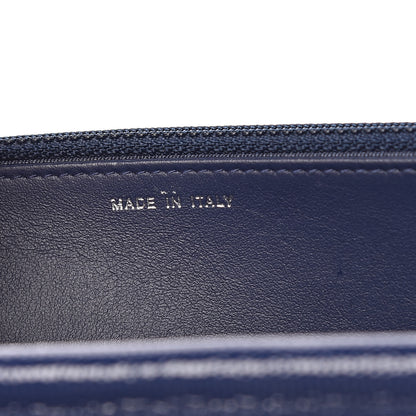 Chanel Caviar Quilted Wallet On Chain WOC Navy Blue 7 of 11