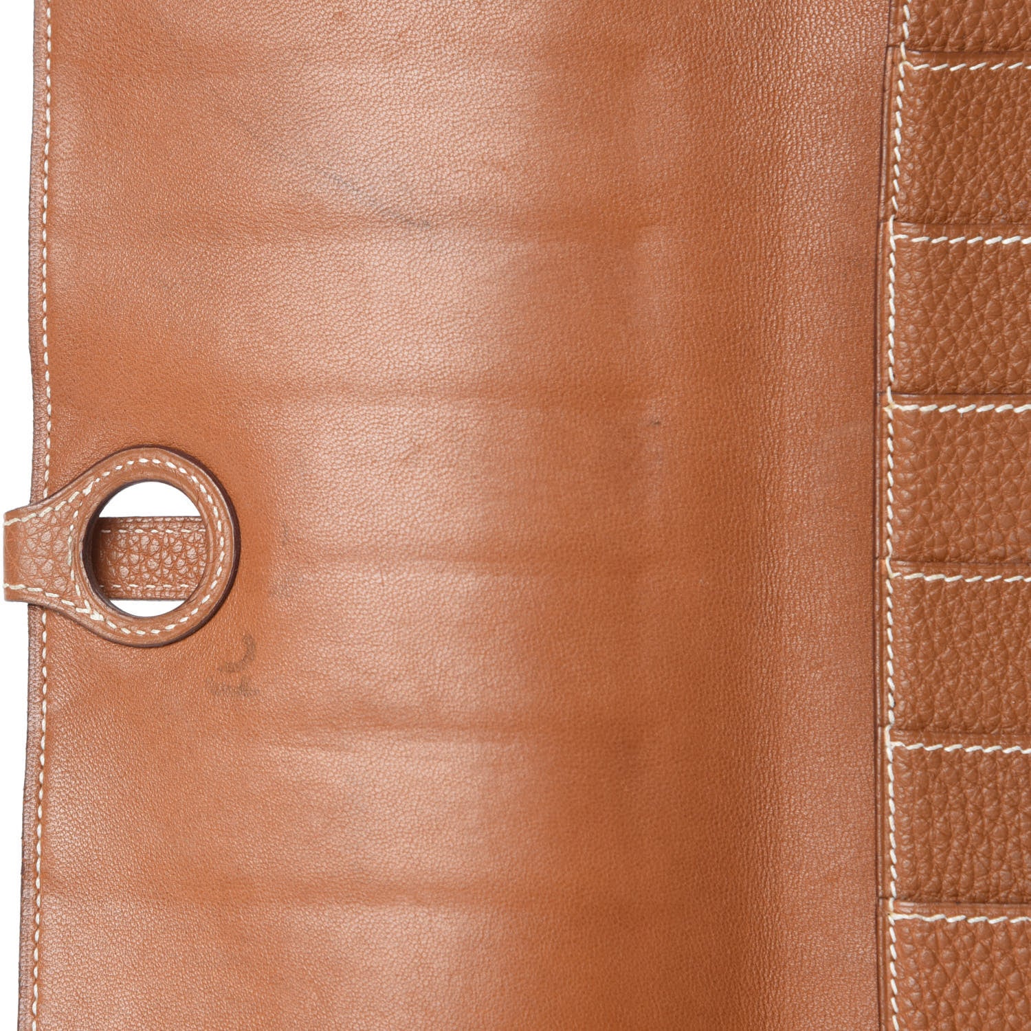 Hermes Togo Dogon Wallet Gold 7 of 7