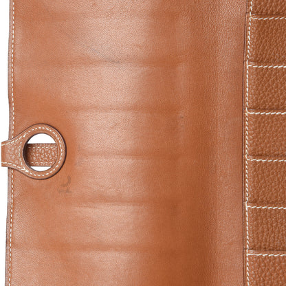 Hermes Togo Dogon Wallet Gold 7 of 7