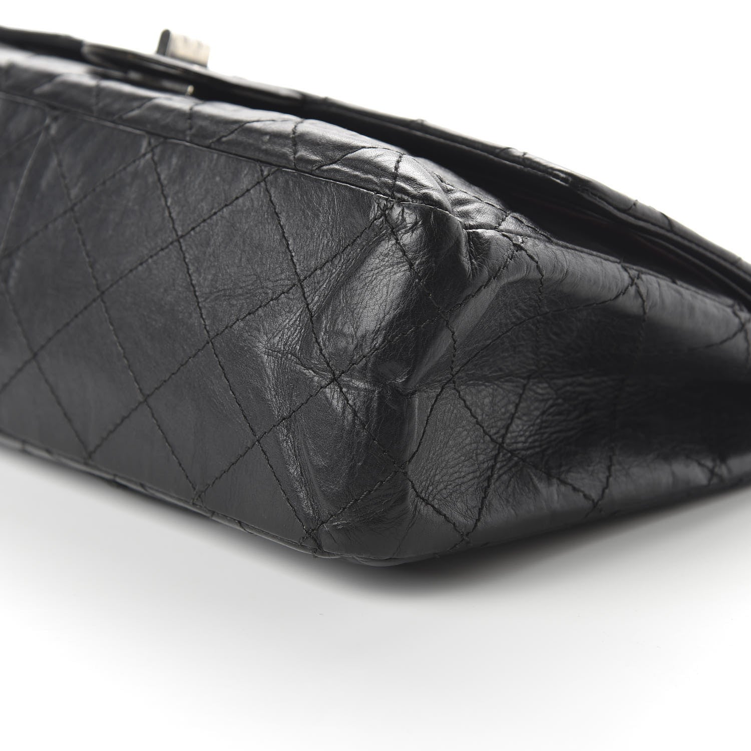 Chanel Aged Calfskin Quilted 2.55 Reissue 227 Flap Black 7 of 11