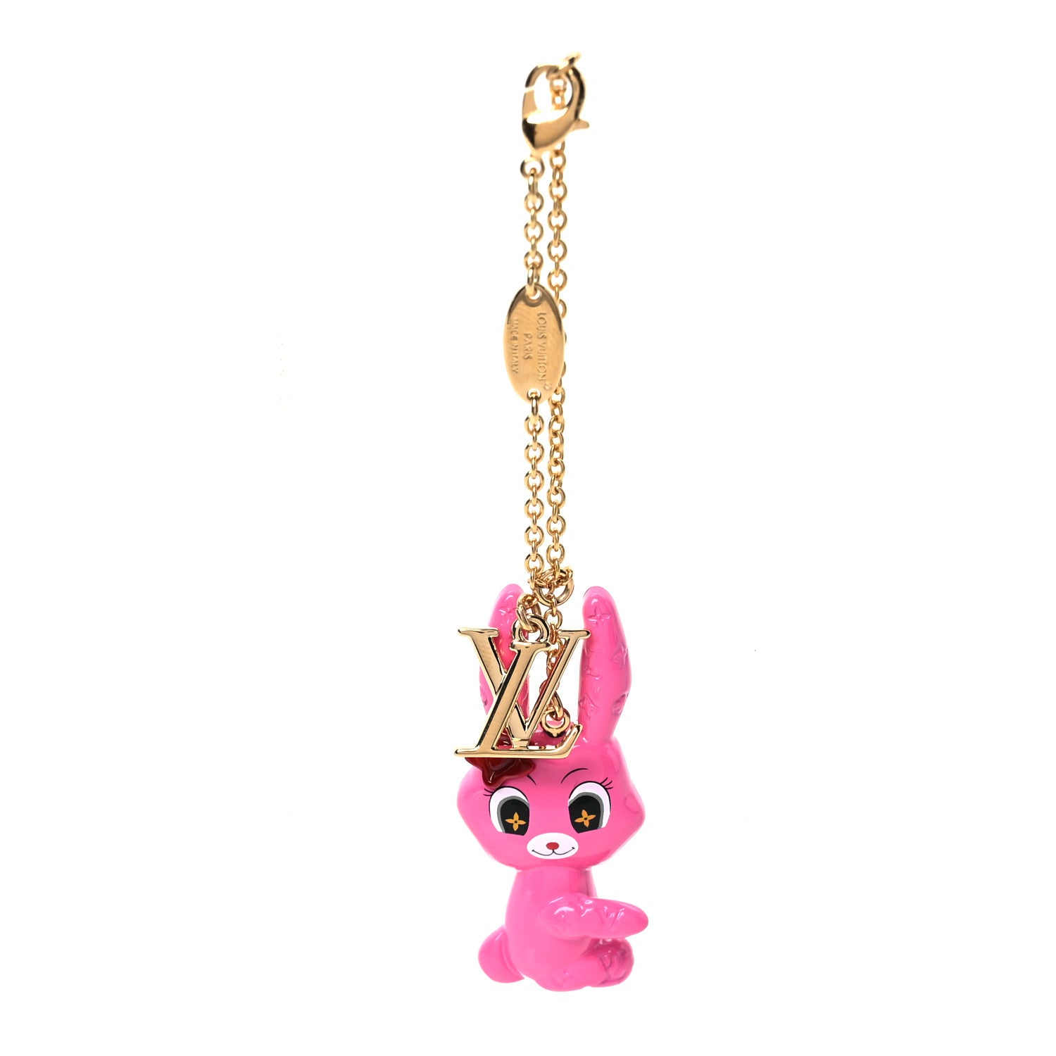 Louis Vuitton Animogram Rabbit Bag Charm Key Holder 1 of 4