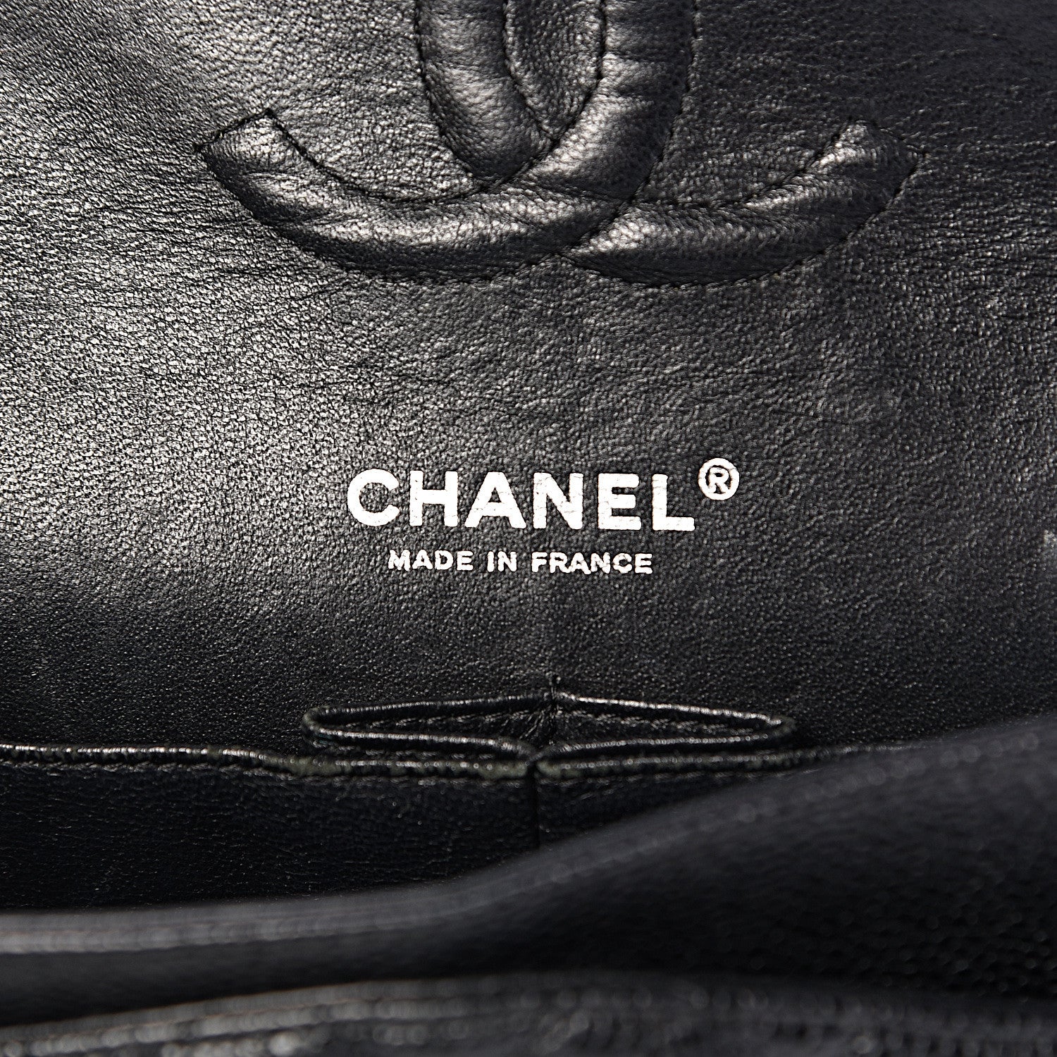 Chanel Caviar Quilted Medium Double Flap Black 6 of 17
