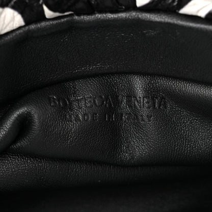 Bottega Veneta Nappa Zebra Print The Pouch Chain White Black 6 of 11