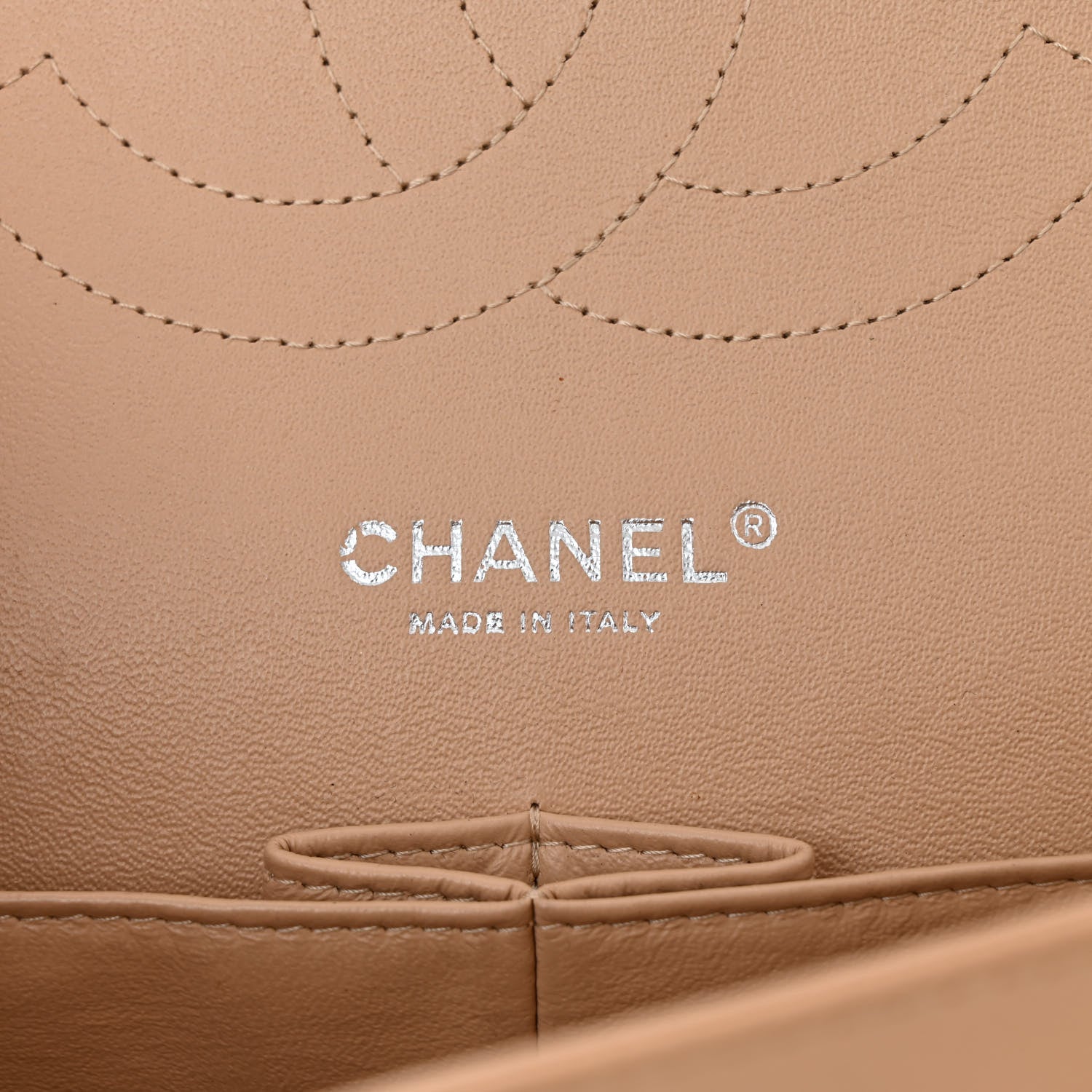 Chanel Caviar Quilted Jumbo Double Flap Beige 6 of 17