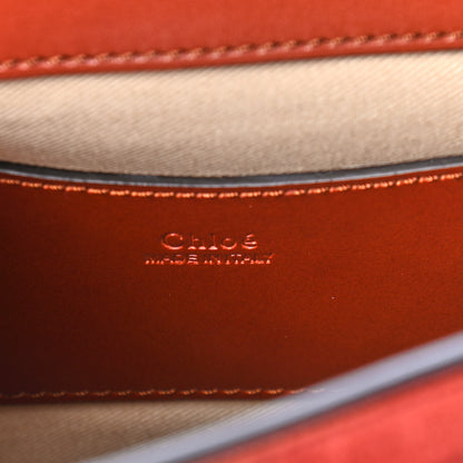 Chloe Calfskin Small Tess Bag Sepia Brown 6 of 9