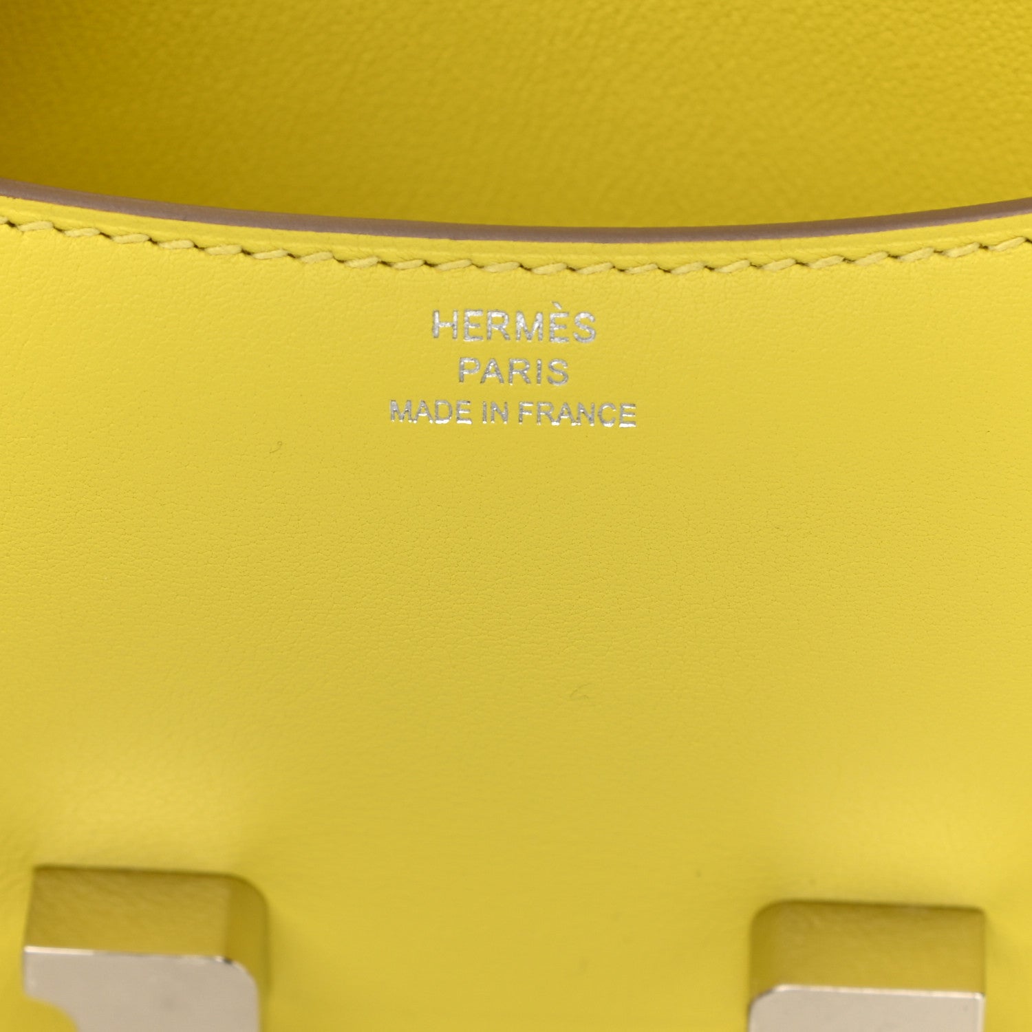 Hermes Swift Constance 18 Lime 6 of 11
