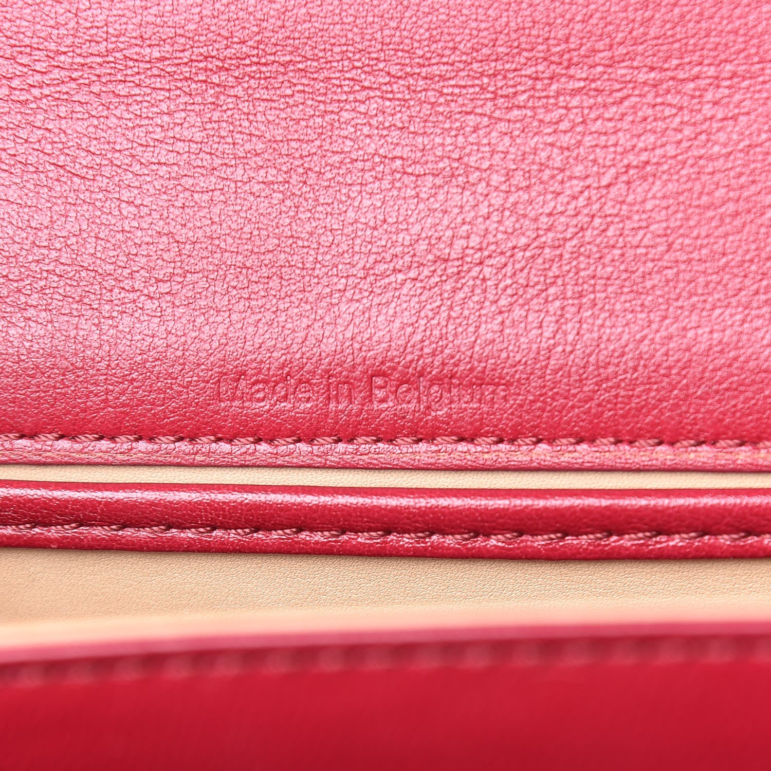 Delvaux Smooth Calfskin Micro Tempete Satchel Framboise 9 of 9