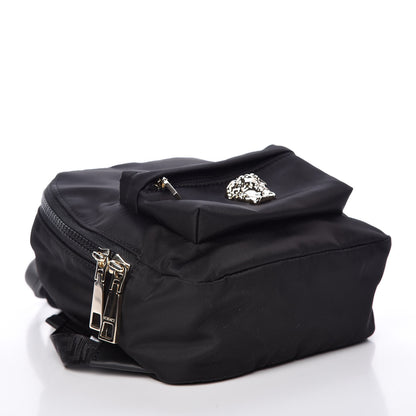 Versace Nylon Mini Palazzo Backpack Black 4 of 8