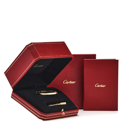 Cartier 18K Yellow Gold Small LOVE Bracelet 16 5 of 5