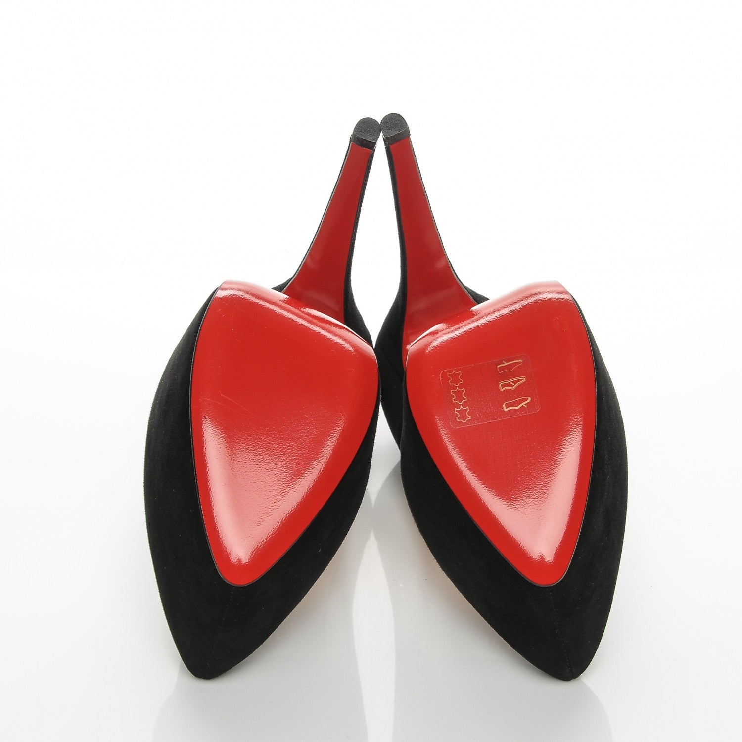 Christian Louboutin Suede Daffodile 160 Pumps 38.5 Black 5 of 6