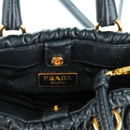 Prada Nappa Gaufre Mini Crossbody Nero Black 6 of 8