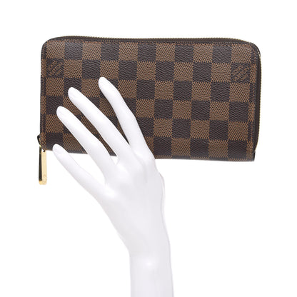 Louis Vuitton Damier Ebene Zippy Wallet 2 of 7