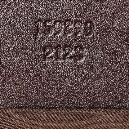 Gucci Monogram Medium Wave Boston Dark Brown 7 of 12