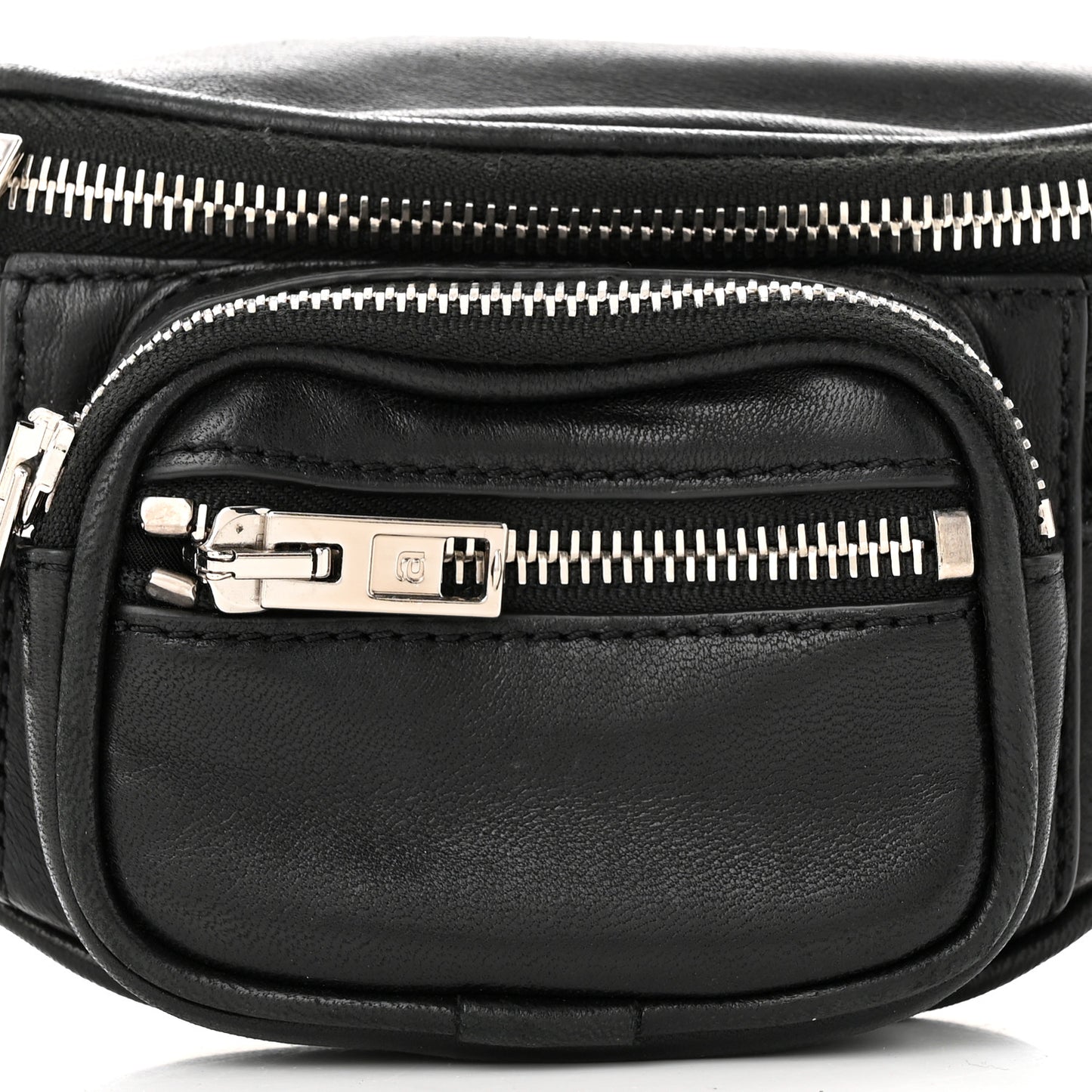 Lambskin Mini Attica Belt Bag Black