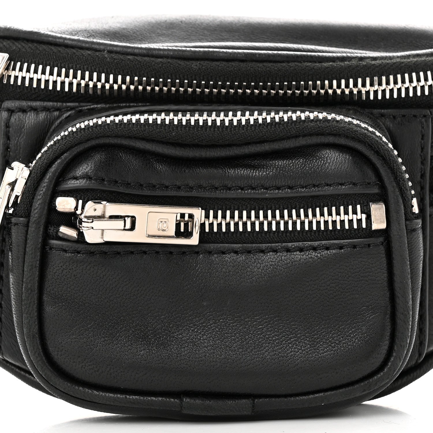 Alexander Wang Lambskin Mini Attica Belt Bag Black 8 of 10