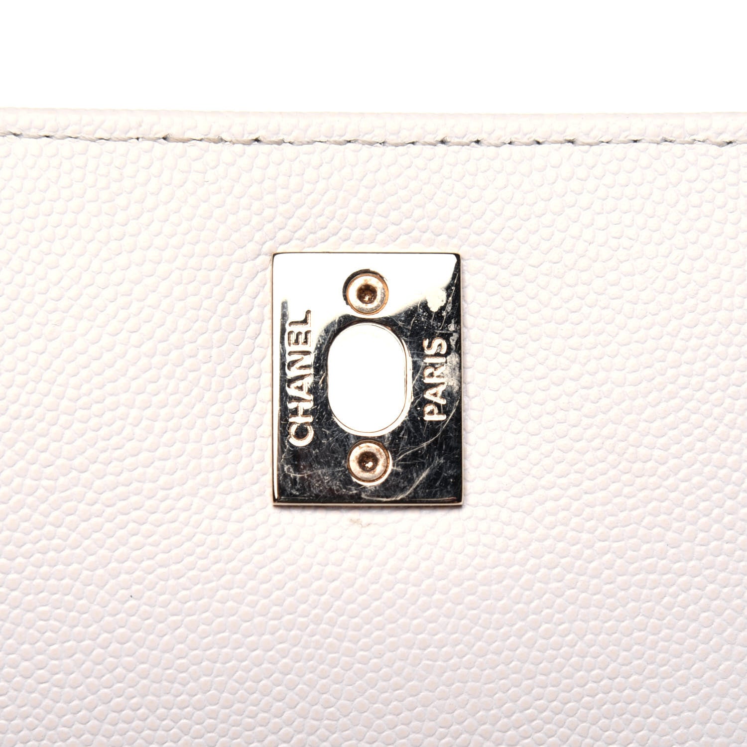 Chanel Caviar Quilted Business Affinity Backpack White 9 of 17