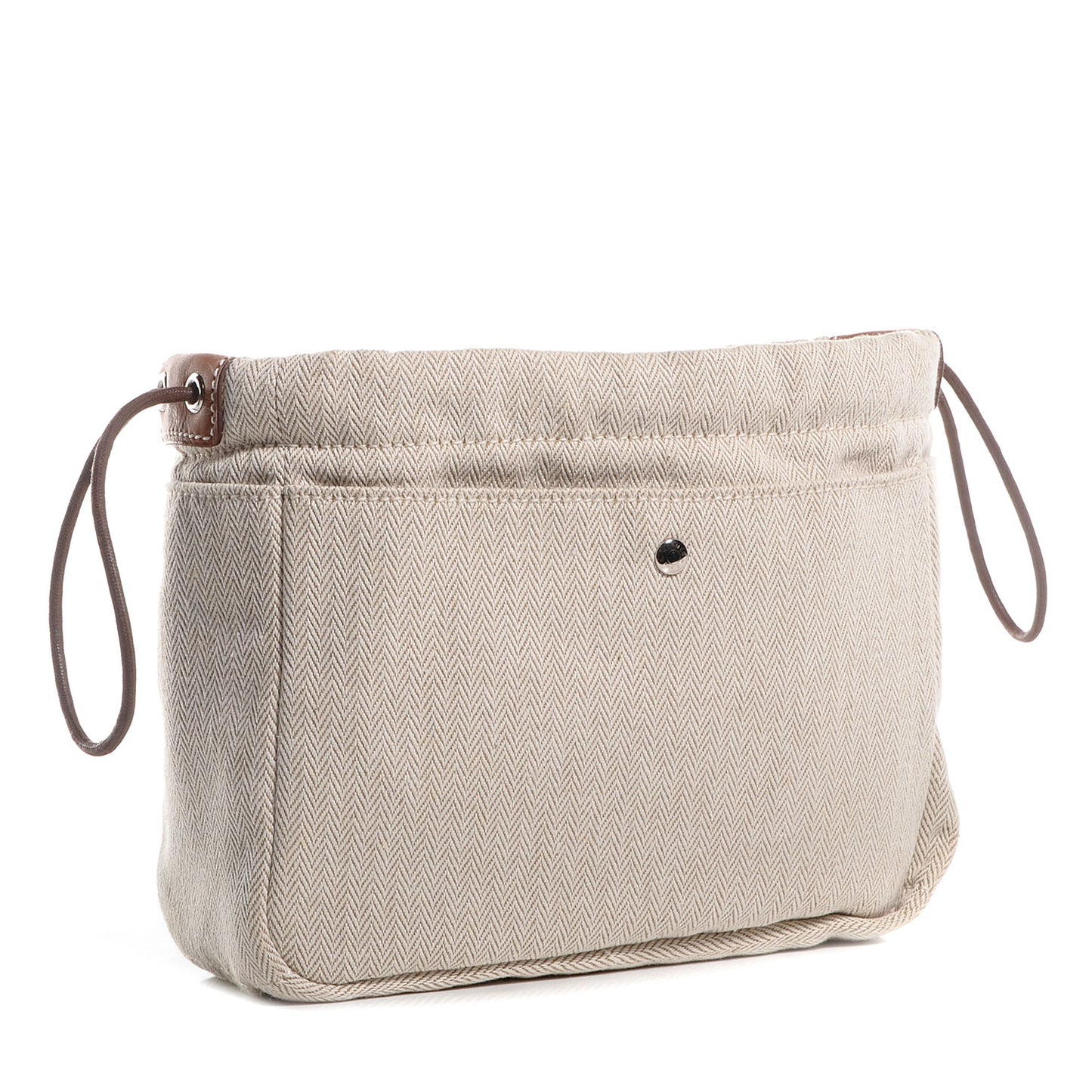 Canvas Barenia Fourbi 20 PM Pouch Naturel Fauve
