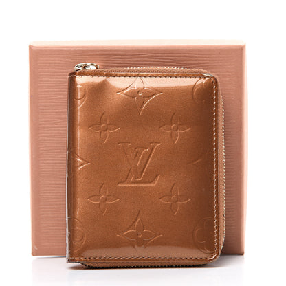 Louis Vuitton Vernis Broome Zip Wallet Bronze 13 of 13