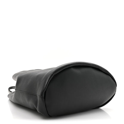 The Row Grained Calfskin Joe Backpack Black 4 of 9