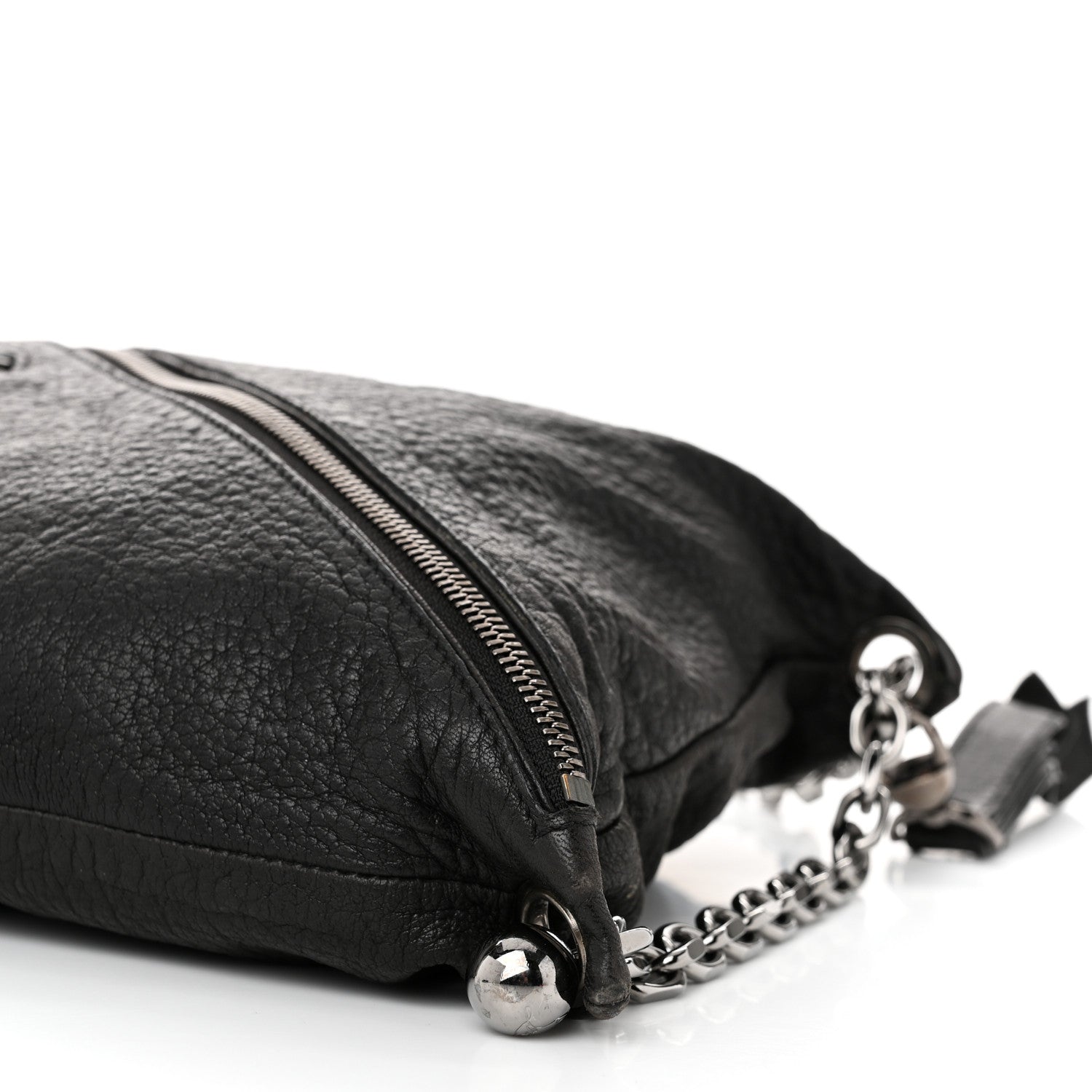 Christian Louboutin Nappa Okapi Medium Trophe Shoulder Bag Black 8 of 10
