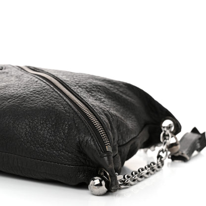 Christian Louboutin Nappa Okapi Medium Trophe Shoulder Bag Black 8 of 10