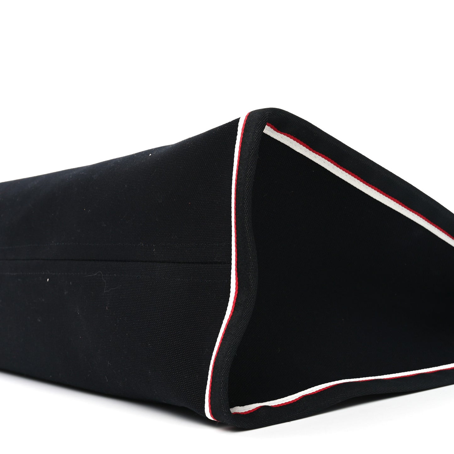 Linen Calfskin Extra Large Nastroloubi F.A.V.L. Tote Black
