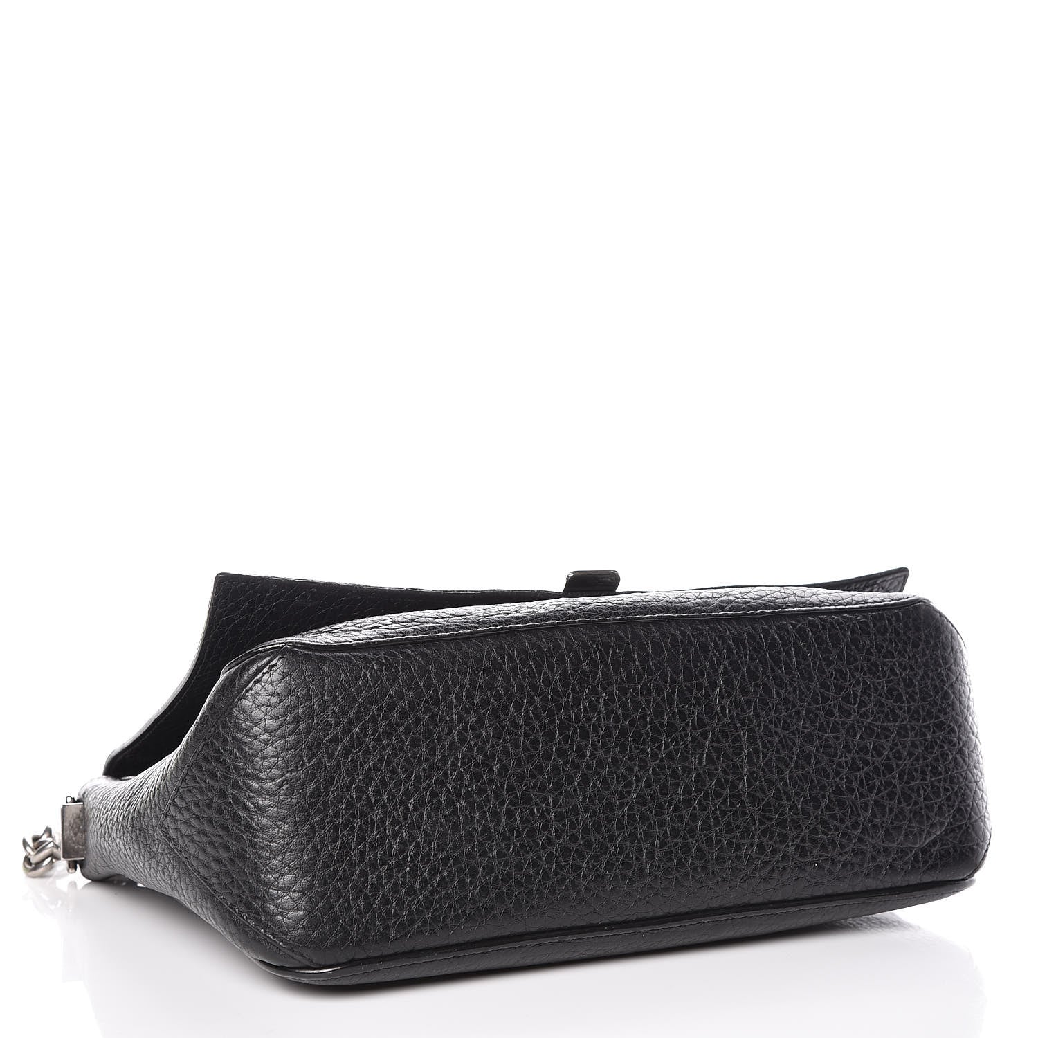 Proenza Schouler Pebbled Calfskin Small Courier Black 4 of 17